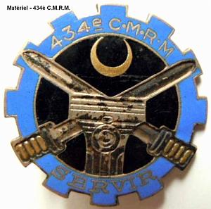 Materiel 434e CMRM